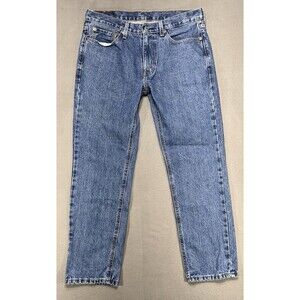 Levis 541 Jeans Mens 33x28* Blue Denim Medium Wash Athletic Taper American Denim